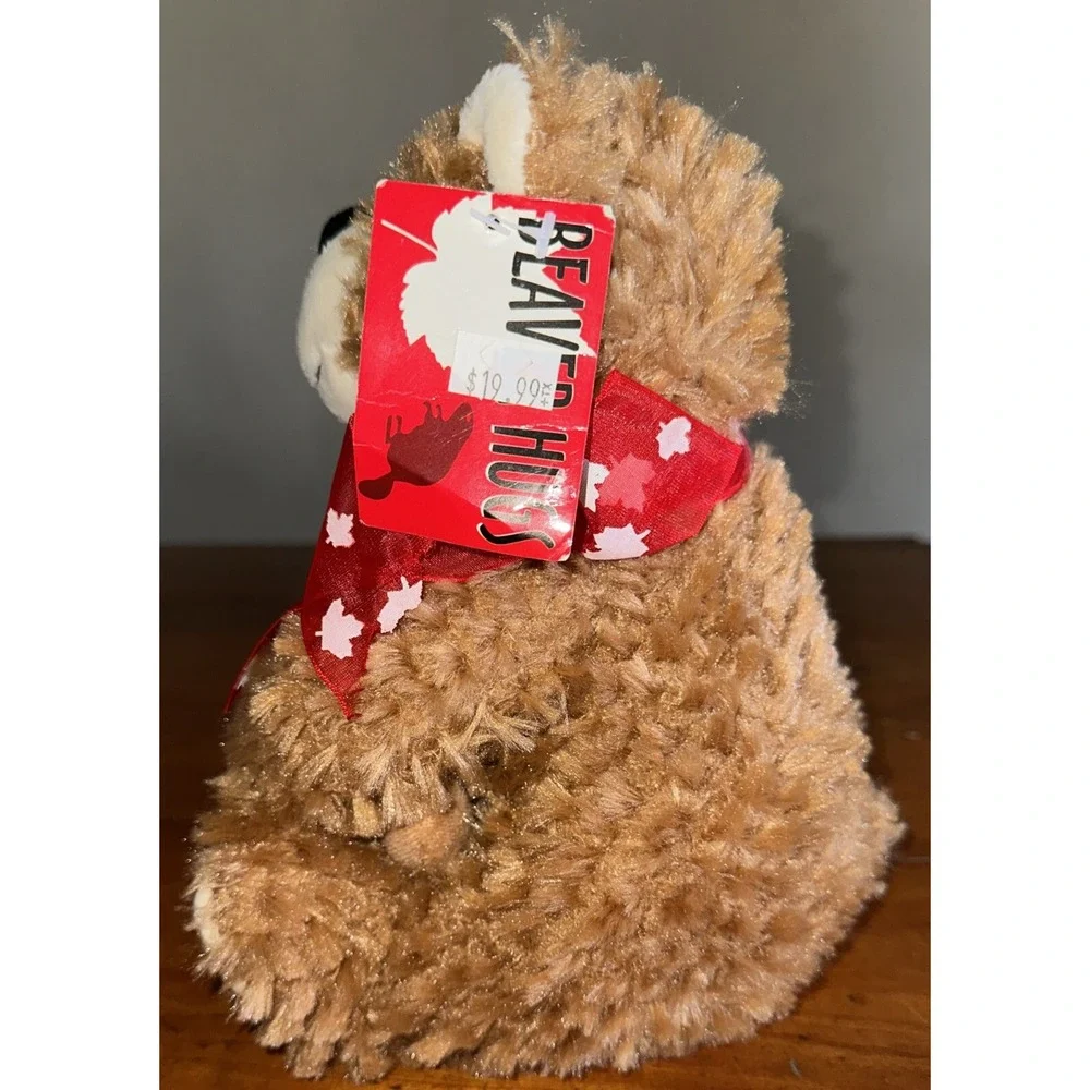 Plush Brown Bear Baby Bear Hugs From Canada‎ Maple Leaf Creature Comforts 9 In